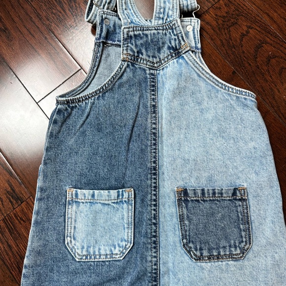 Denim Dress & Shirt combo (not matching) toddler girl 2-3T - Picture 4 of 10